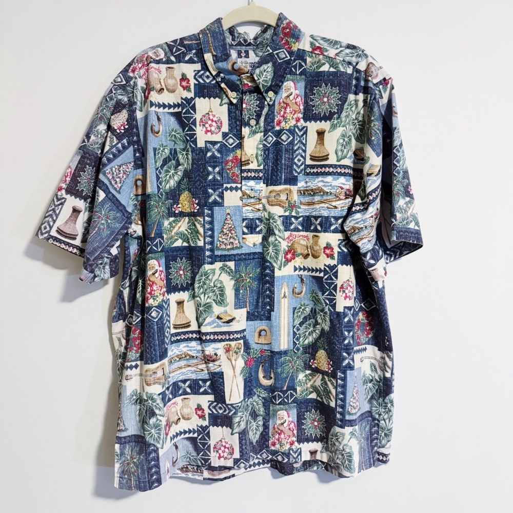 Reyn Spooner - RARE Mele Kalikimaka Short Sleeve Shirt